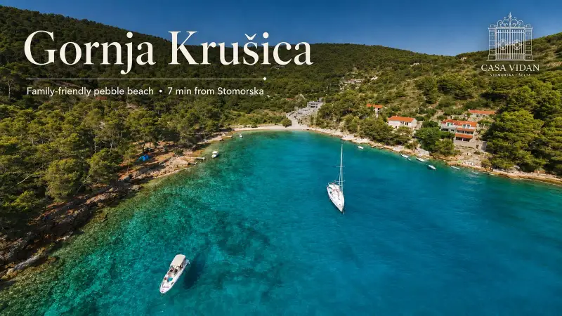 Plaža Gornja Krušica na Šolti